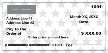Picture of Oversized Checks 30240109