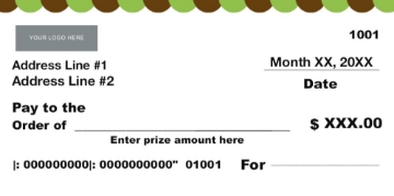 Picture of Oversized Checks 30242145