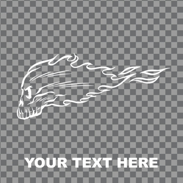 Picture of Skull Window Clings 12734740