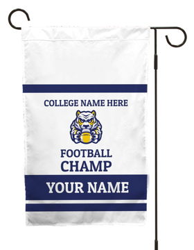 Picture of GF Sports & Clubs 3 - Blue and White 48" x 30"