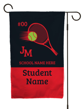 Picture of GF Sports & Clubs 4- Red and Black 48" x 30"