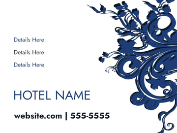 Picture of Hospitality 1-9" x 12"