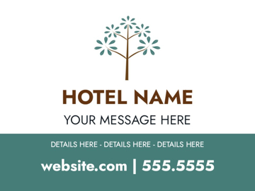 Picture of Hospitality 8-9" x 12"