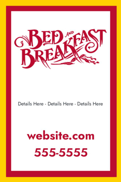 Picture of Hospitality 3-18" x 12"