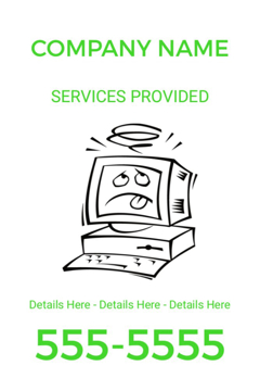 Picture of IT Service 9-18" x 12"