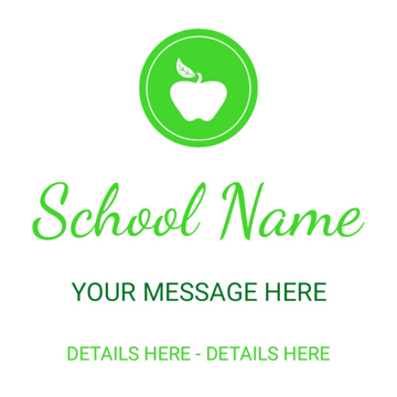 Picture of 12" x 12" Education 11