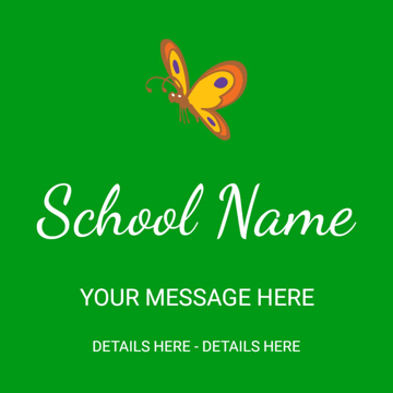 Picture of 12" x 12" Education 14