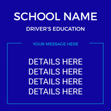 Picture of 12" x 12" Education 9