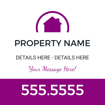 Picture of 24" x 24" Property Management 5