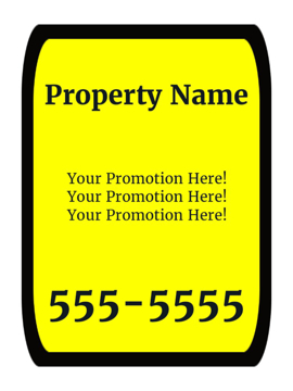 Picture of 24" x 18" Property Management 16