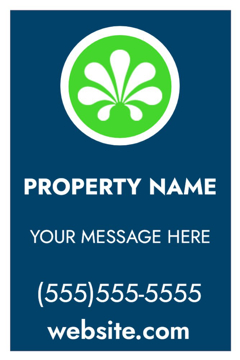 Picture of 18" x 12" Property Management 4