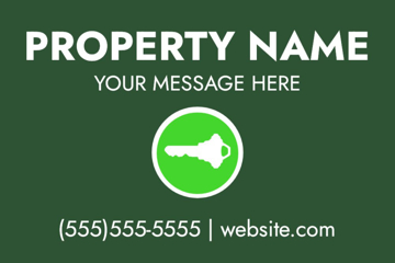 Picture of 12" x 18" Property Management 12