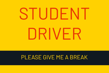 Picture of 12" x 18" Student Driver 7