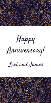 Picture of 24" x 12" Anniversary 5