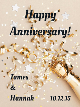 Picture of 24" x 18" Anniversary 2