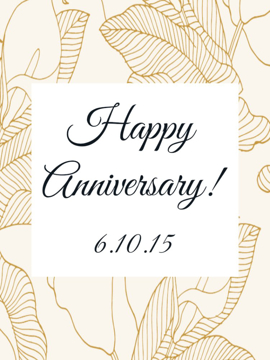 Picture of 24" x 18" Anniversary 7