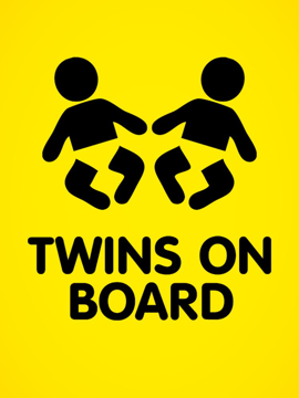 Picture of 24" x 18" Baby On Board 2