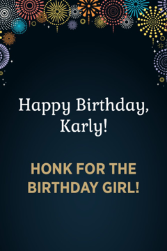 Picture of 18" x 12" Birthday 2