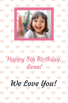 Picture of 18" x 12" Birthday 3