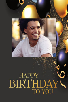 Picture of 18" x 12" Birthday 6