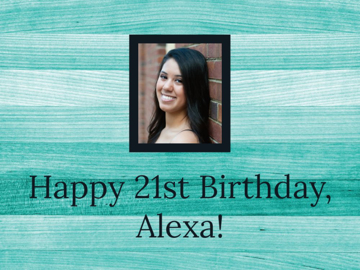 Picture of 9" x 12" Birthday 5