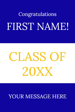 Picture of 18" x 12" Graduation 1