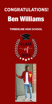 Picture of 24" x 12" Graduation 4