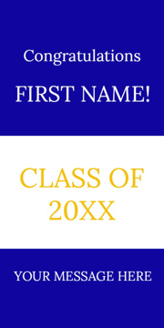 Picture of 24" x 12" Graduation 1