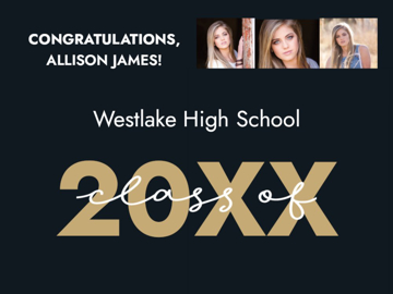 Picture of 9" x 12" Graduation 5