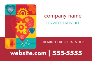 Picture of 12" x 18" Health & Fitness 9