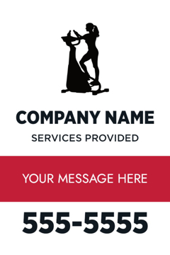 Picture of 18" x 12" Health & Fitness 12