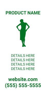 Picture of 24" x 12" Health & Fitness 8