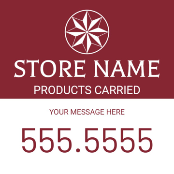 Picture of 12" x 12" Retail 2