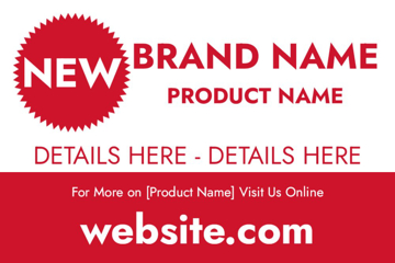 Picture of 12" x 18" Retail 15