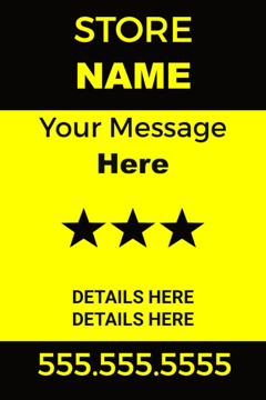 Picture of 18" x 12" Retail 10