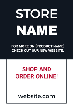 Picture of 18" x 12" Retail 13