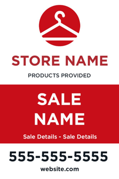 Picture of 18" x 12" Retail 16