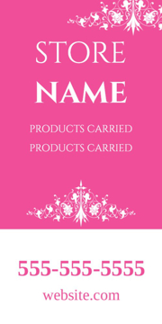 Picture of 24" x 12" Retail 19