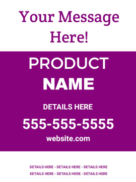 Picture of 24" x 18" Retail 14