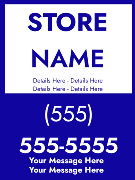 Picture of 24" x 18" Retail 21