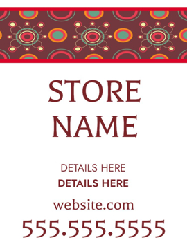 Picture of 24" x 18" Retail 7