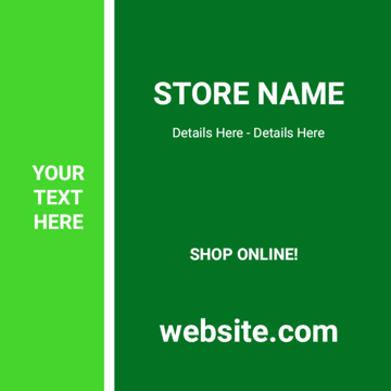 Picture of 24" x 24" Retail 12