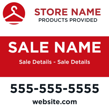 Picture of 24" x 24" Retail 16