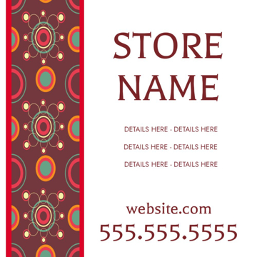 Picture of 24" x 24" Retail 7