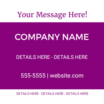 Picture of 12" x 12" Restaurant 16