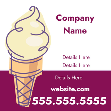 Picture of 12" x 12" Restaurant 4