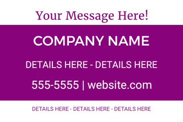 Picture of 12" x 18" Restaurant 16