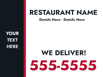 Picture of 18" x 24" Restaurant 22