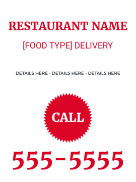 Picture of 24" x 18" Restaurant 14