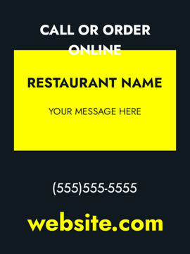 Picture of 24" x 18" Restaurant 17